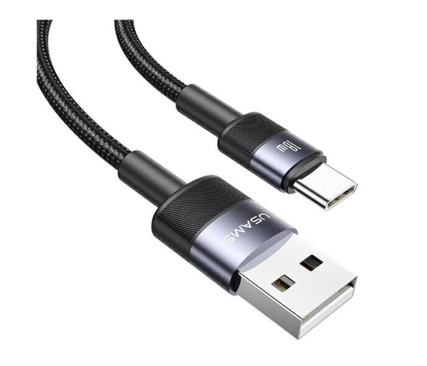USAMS Kabel USB na USB-C 3A 1,2m Fast Charging stalowy 30 szt, - 1569008 - zdjęcie 3